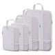 Percover Pro Purple Compression Packing Cubes Travel Organizer Set