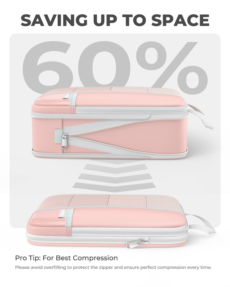 Percover MOVE Compression   Packing Cubes Pink