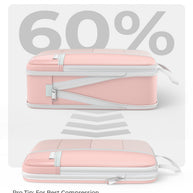Percover MOVE Compression   Packing Cubes Pink