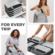 Percover MOVE Compression Packing Cubes Black