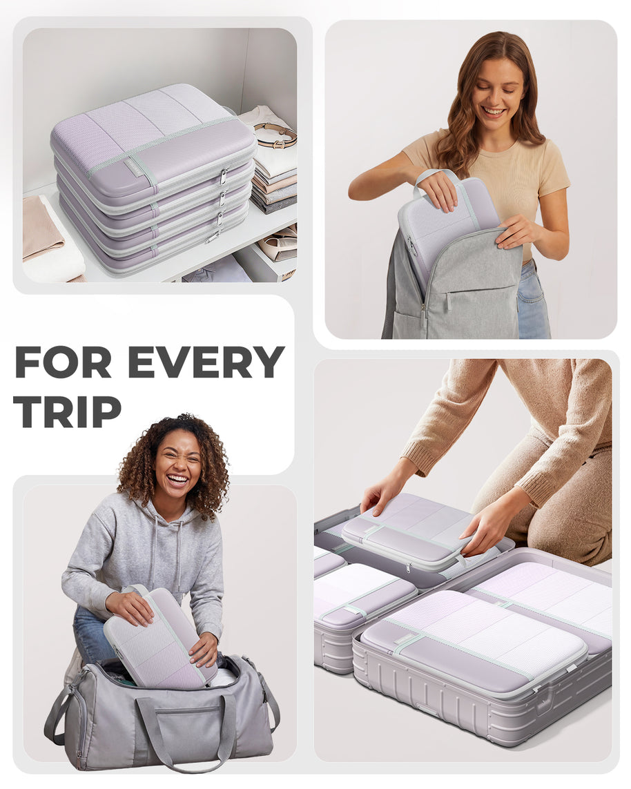 Percover MOVE Compression Packing Cubes Purple