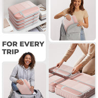 Percover MOVE Compression   Packing Cubes Pink