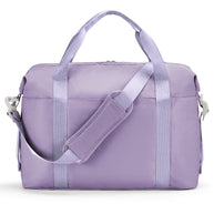Lavender Purple MOVE Weekender lightweight travel duffel bag for women with 33L capacity