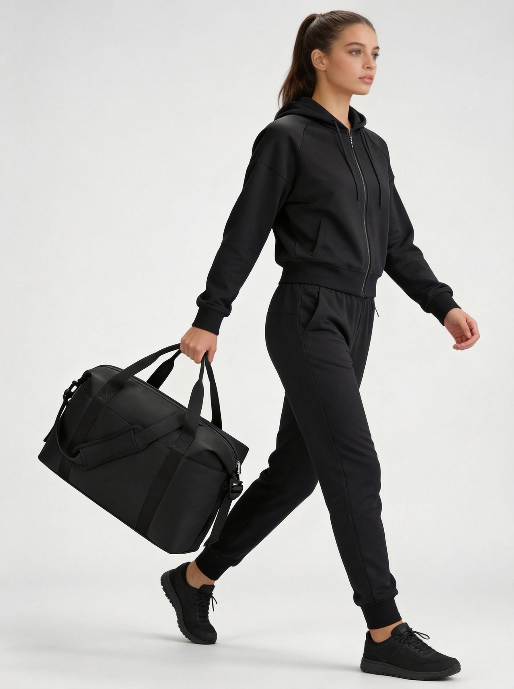 Percover MOVE Weekender Travel Gym Bag Midnight Black