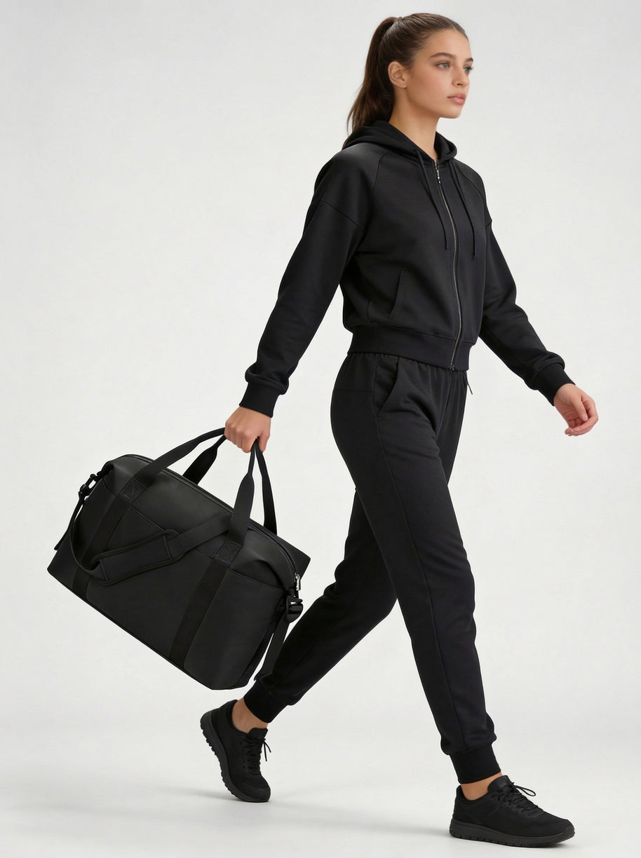 Percover MOVE Weekender Travel Gym Bag Midnight Black