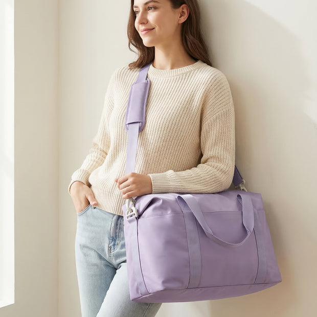 Percover MOVE Weekender Travel Duffel Bag Lavender Purple