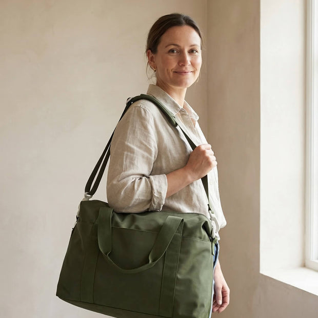 Percover MOVE Weekender Travel Duffel Bag Olive Green