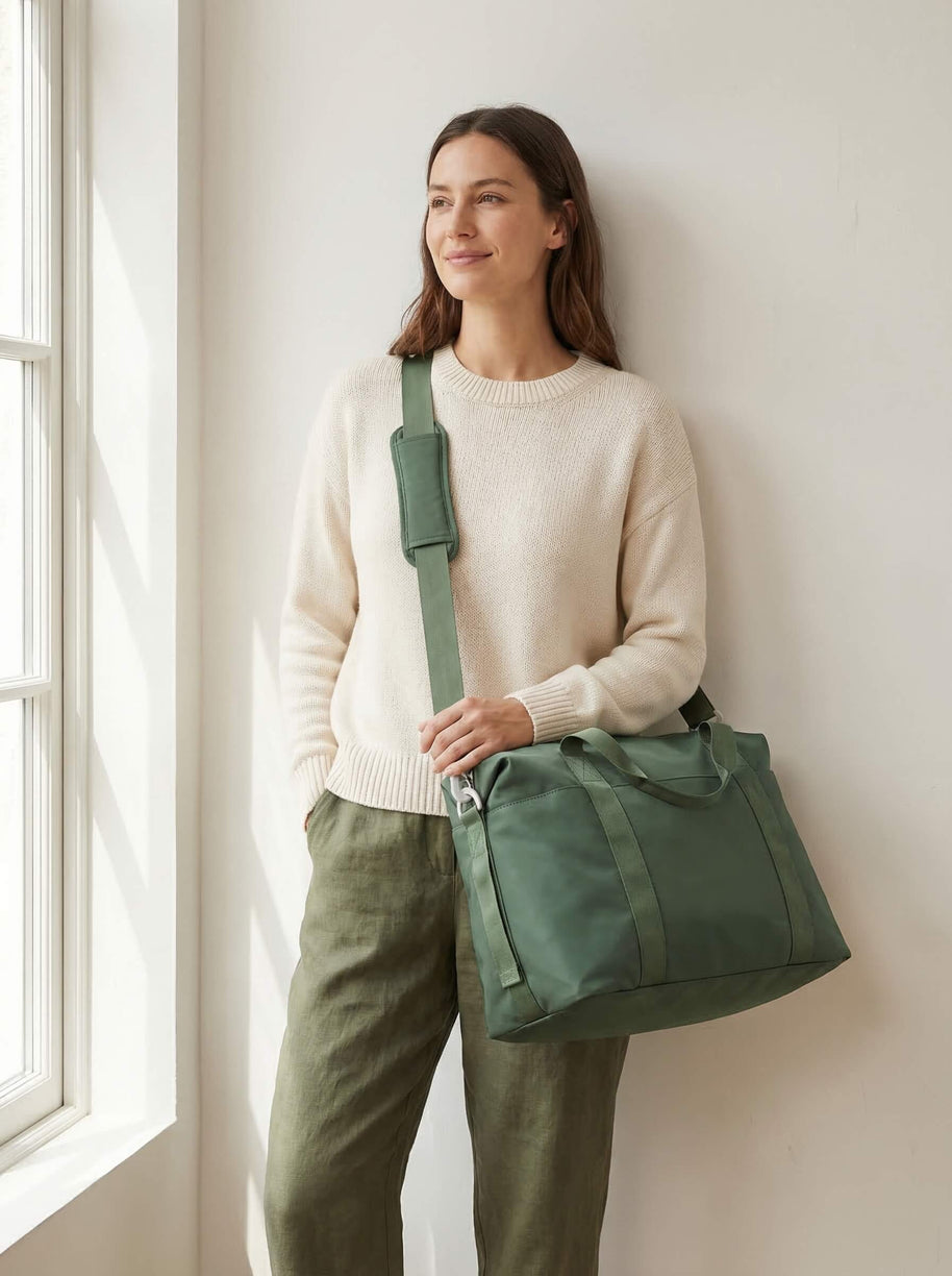 Percover MOVE Weekender Travel Gym Bag Forest Green