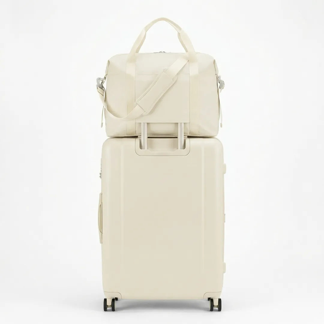 Percover MOVE Weekender Travel Duffel Bag Oat Milk
