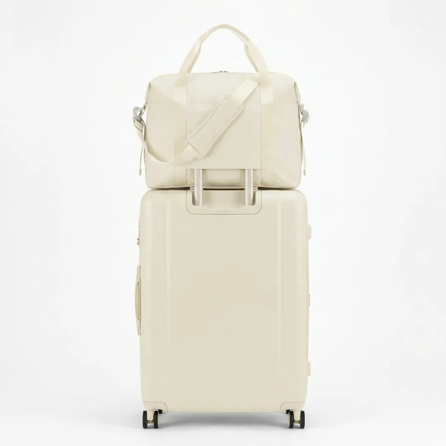 Percover MOVE Weekender Travel Duffel Bag Oat Milk