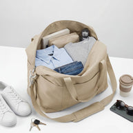 Percover MOVE Weekender Travel Duffel Bag Camel Tan