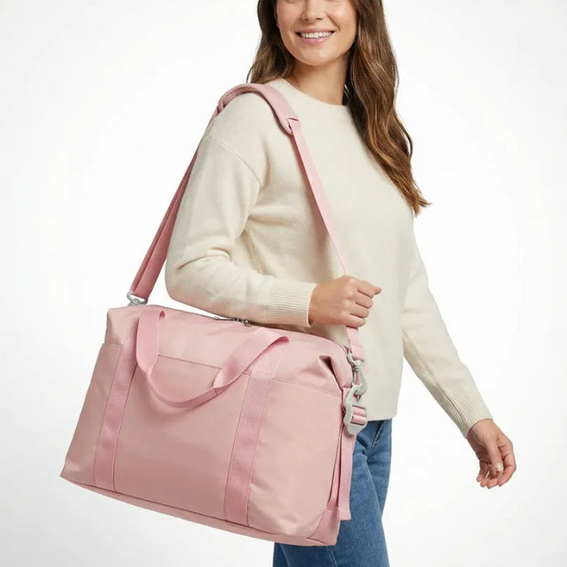 Percorver MOVE Weekender   Travel Duffel Bag Blush Pink